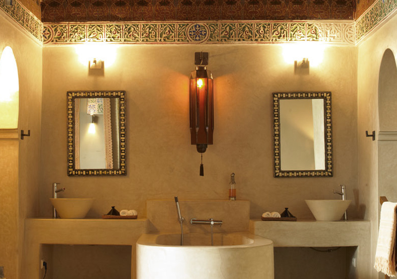 décoration et relooking de salle de bain marocaine