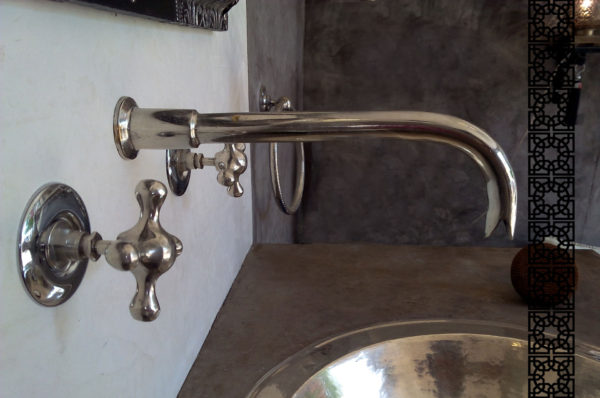 décoration et accessoires de salle de bain ambiance Maghreb