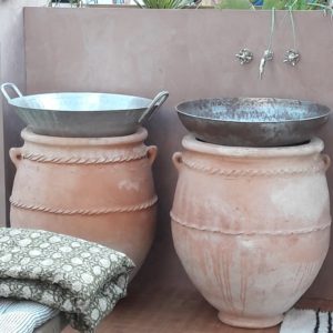 argile poterie sans cuisson naturel bohemien bohéme argile artisanat vasque  Archives - Rose des Sables
